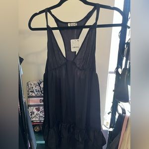 Free people- Black mini dress